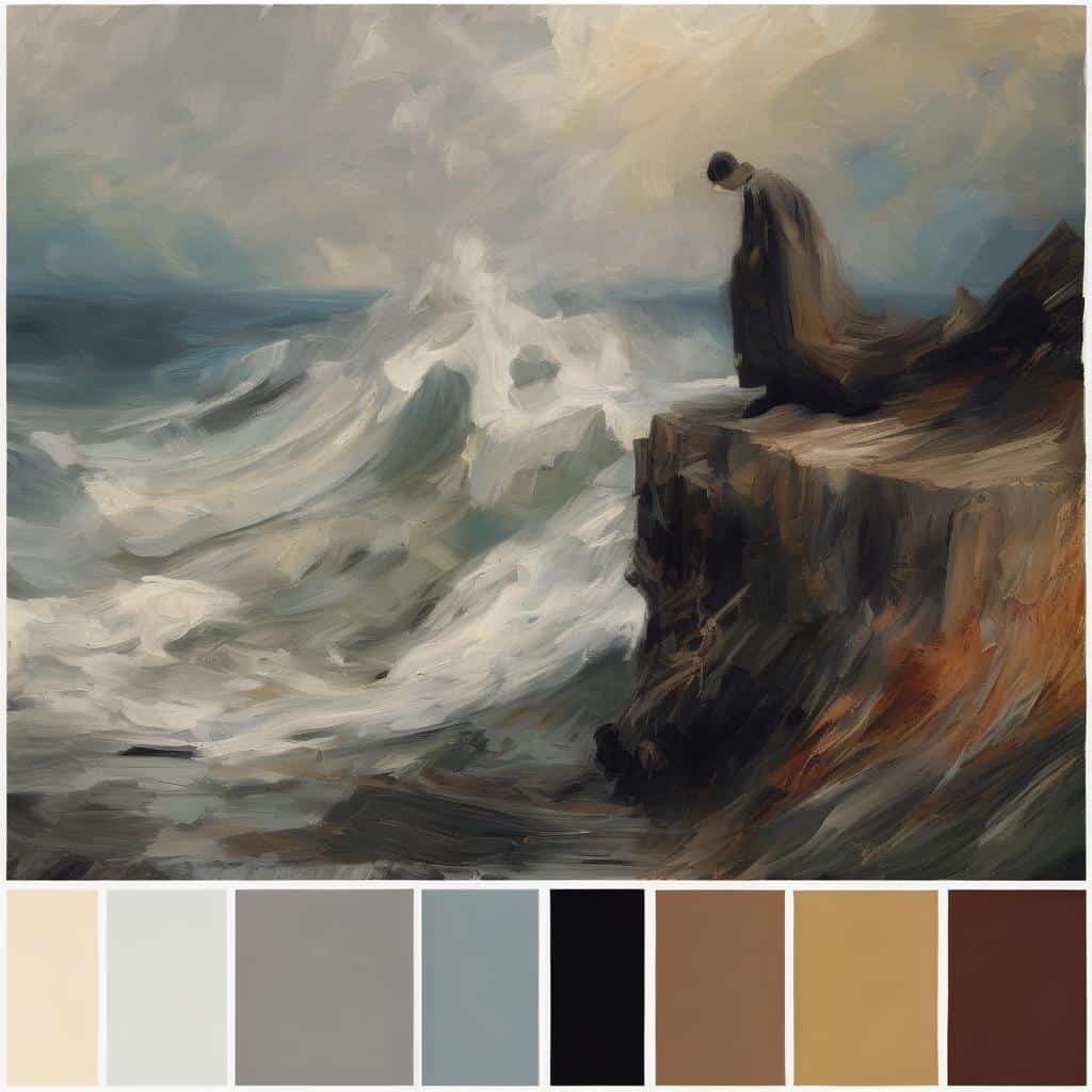 Ανδρας σε βράχο κοντά στη θάλασσα, προσωπικό καταφύγιο, τέχνη, ψυχική ανακούφιση, στιγμές μοναξιάς, ηρεμία, εικόνα ως προσωπικό καταφύγιο.