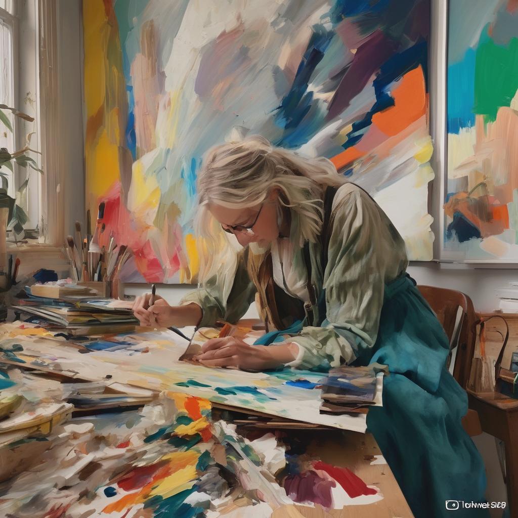 Το στυλ και οι τεχνικές του Adrian Ludwig RICHTER